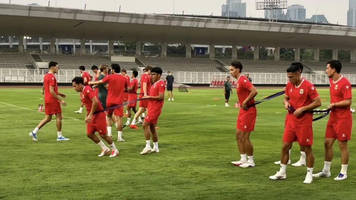 Kehadiran Rizky Eka ke Latihan Timnas Indonesia di Tengah Absennya Empat Pemain