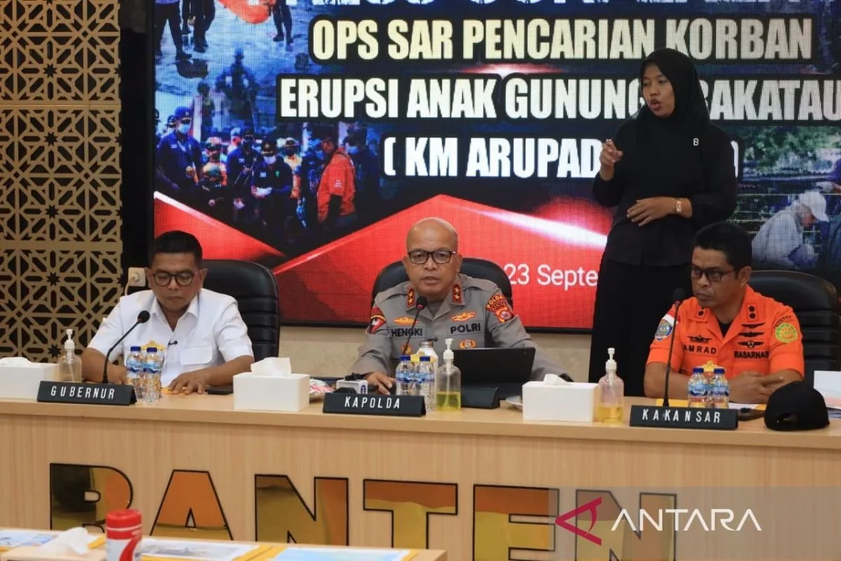 Koordinasi Pencarian Korban Kapal Arupadhatu I