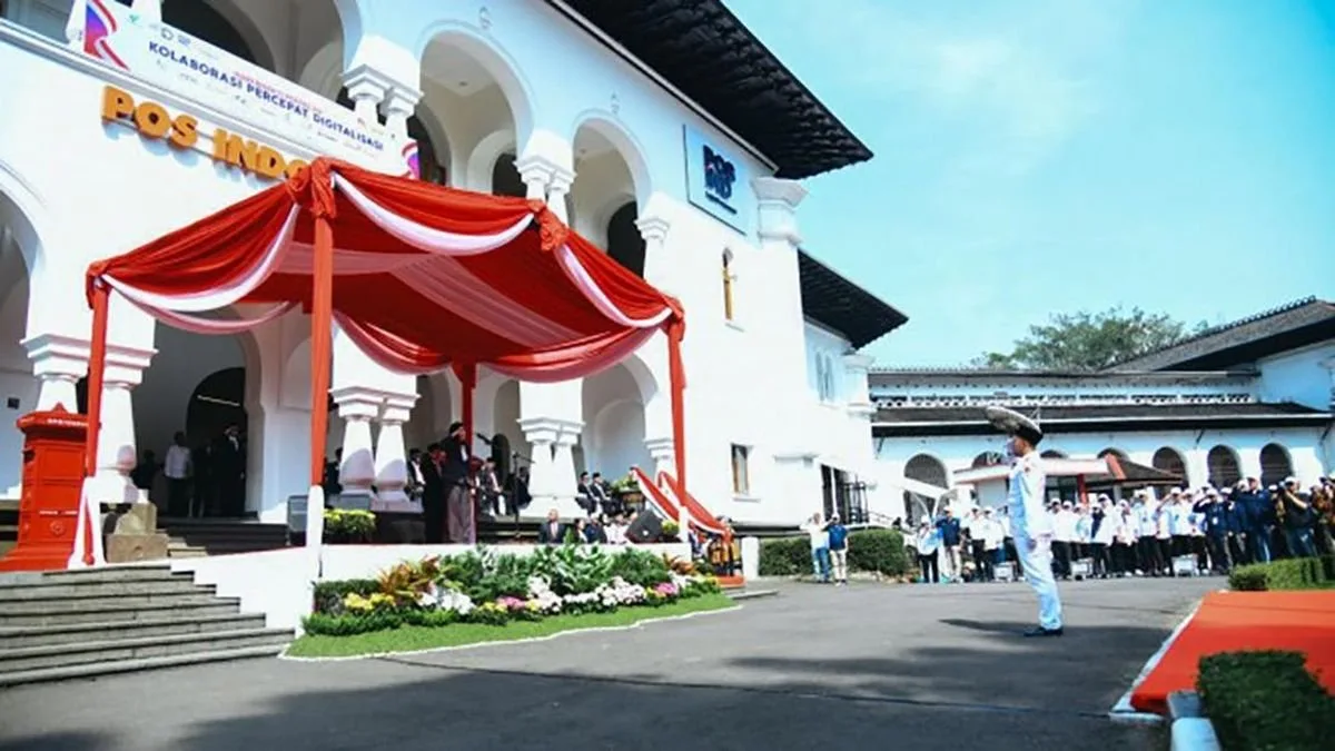 Memperingati Hari Bhakti Pos dan Telekomunikasi ke-81