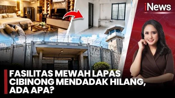 Skandal Fasilitas Mewah di Lapas Cibinong Terungkap