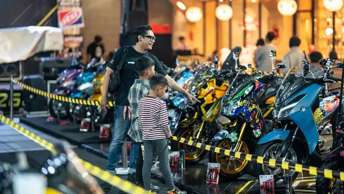 Inovasi Modifikasi Skutik Maxi Yamaha di Bandung