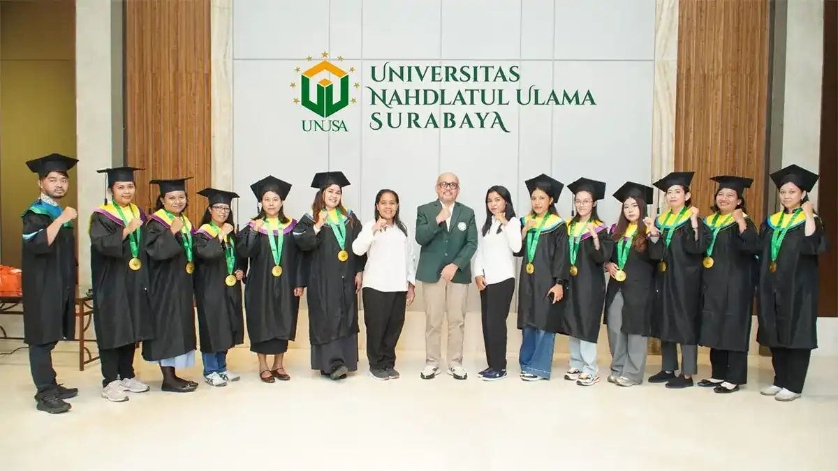 Mewujudkan Lulusan Berkualitas, UNUSA Gelar Wisuda ke-22