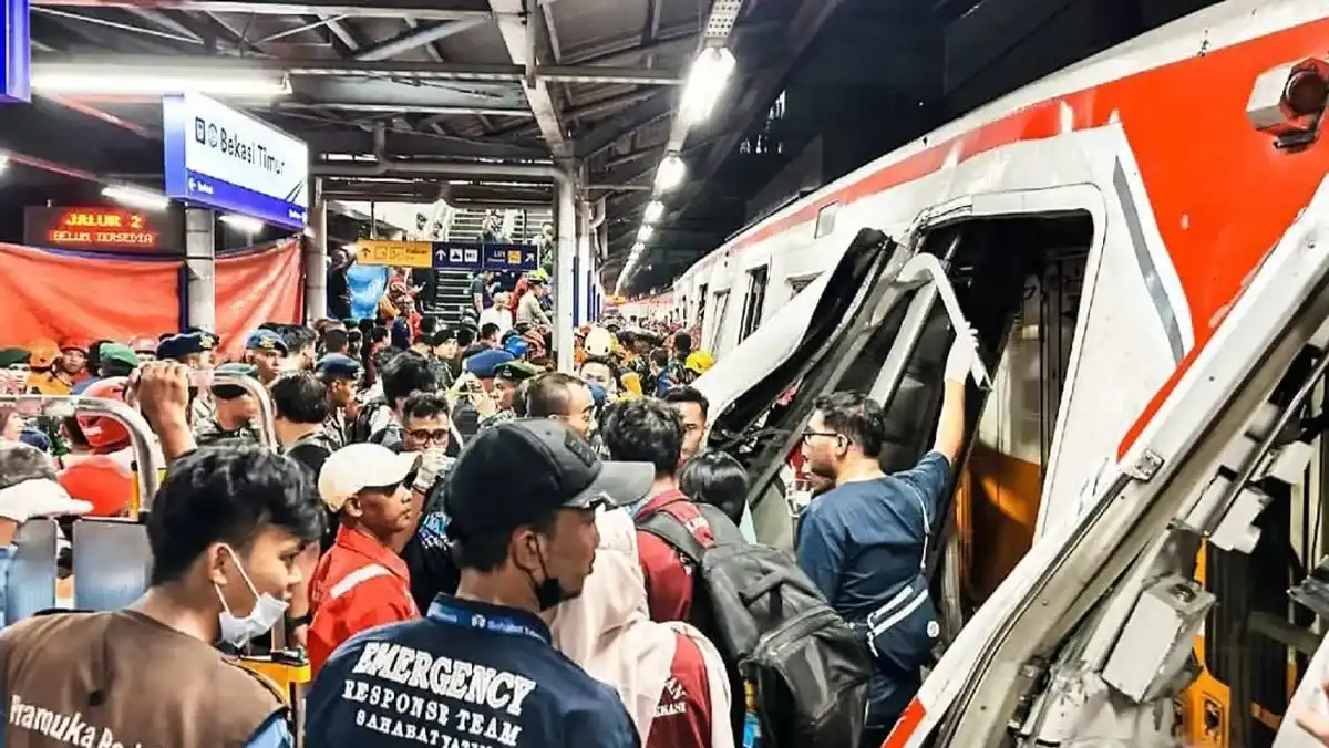 Masinis Kereta Argo Bromo Anggrek Ditetapkan Sebagai Tersangka Kecelakaan Maut di Bekasi