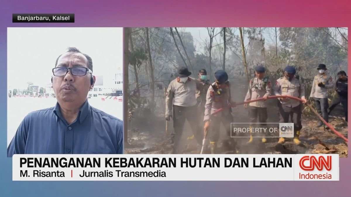 Kondisi Terkini Penanganan Kebakaran Hutan dan Lahan di Banjarbaru
