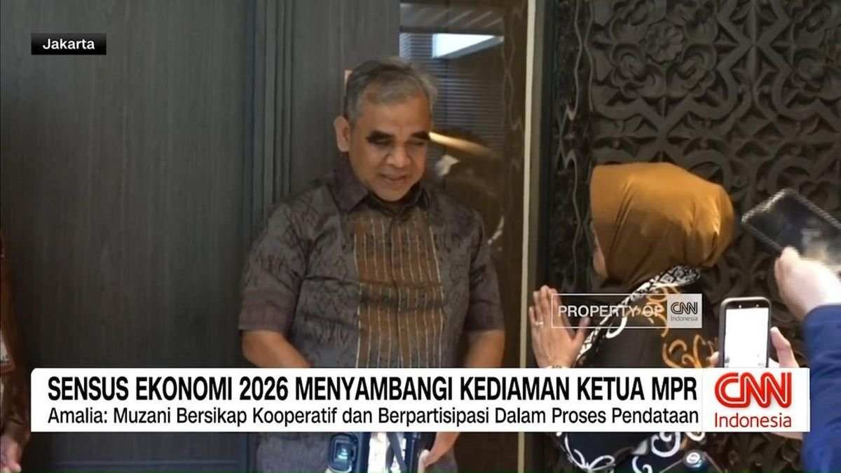 Sensus Ekonomi 2026 Dilakukan di Kediaman Ketua MPR