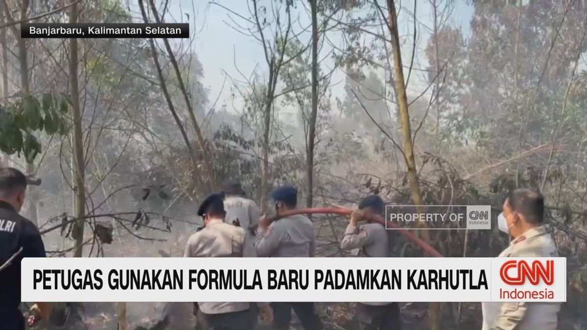 Inovasi Formula Baru untuk Memadamkan Karhutla di Kalimantan Selatan