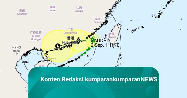 Waspada Topan Saudel: Imbauan KJRI Guangzhou untuk WNI di China