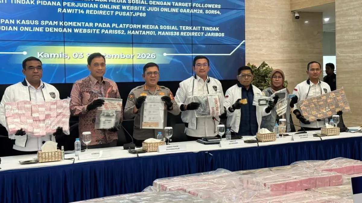 Transaksi Judi Online Tembus Rp 1 Triliun dalam Enam Bulan