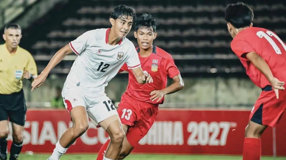 Timnas Indonesia U-20 Menang Telak atas Laos di Kualifikasi Piala Asia U-20 2027