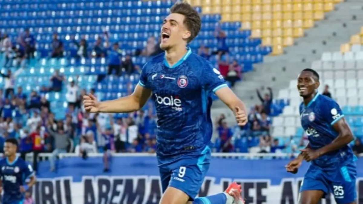 Mauro Zijlstra Cetak Gol Pertama Bersama Arema FC