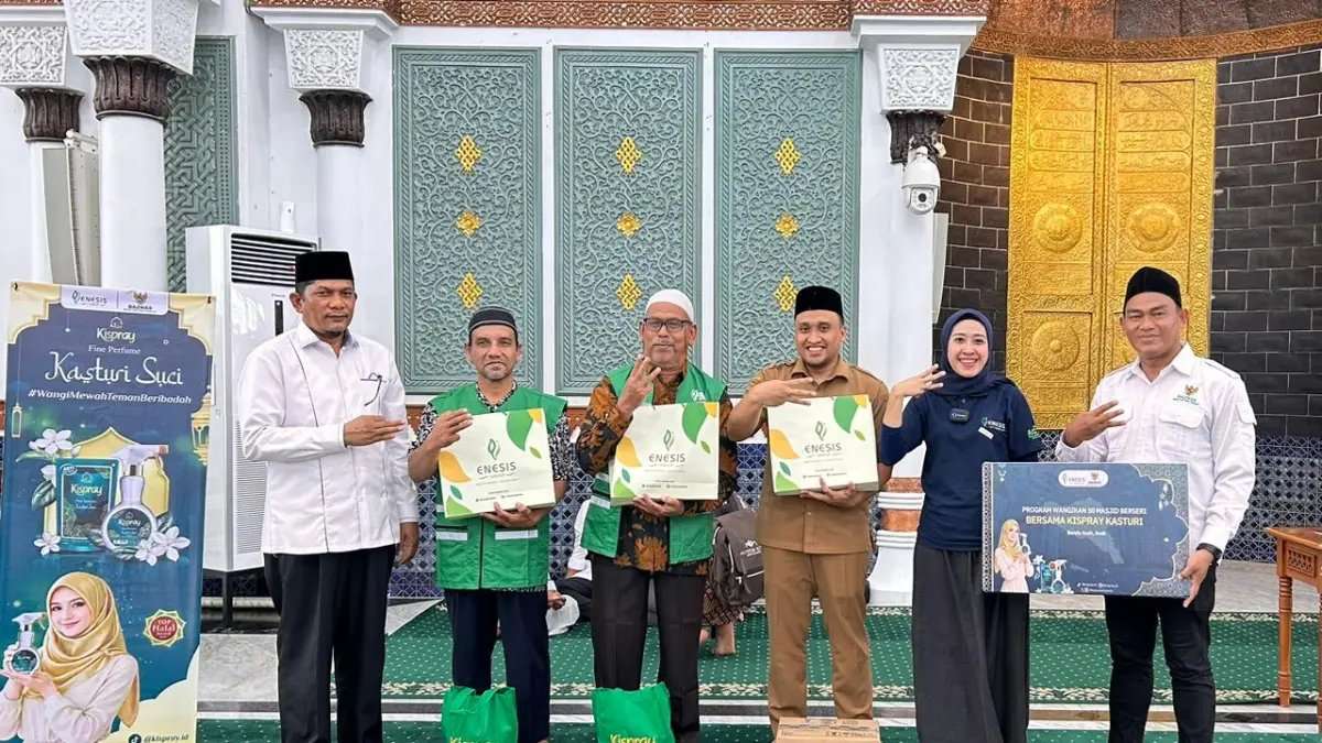 Dukungan untuk 50 Masjid di Banda Aceh