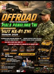Turnamen Offroad Terbuka Piala Panglima TNI di Bandung