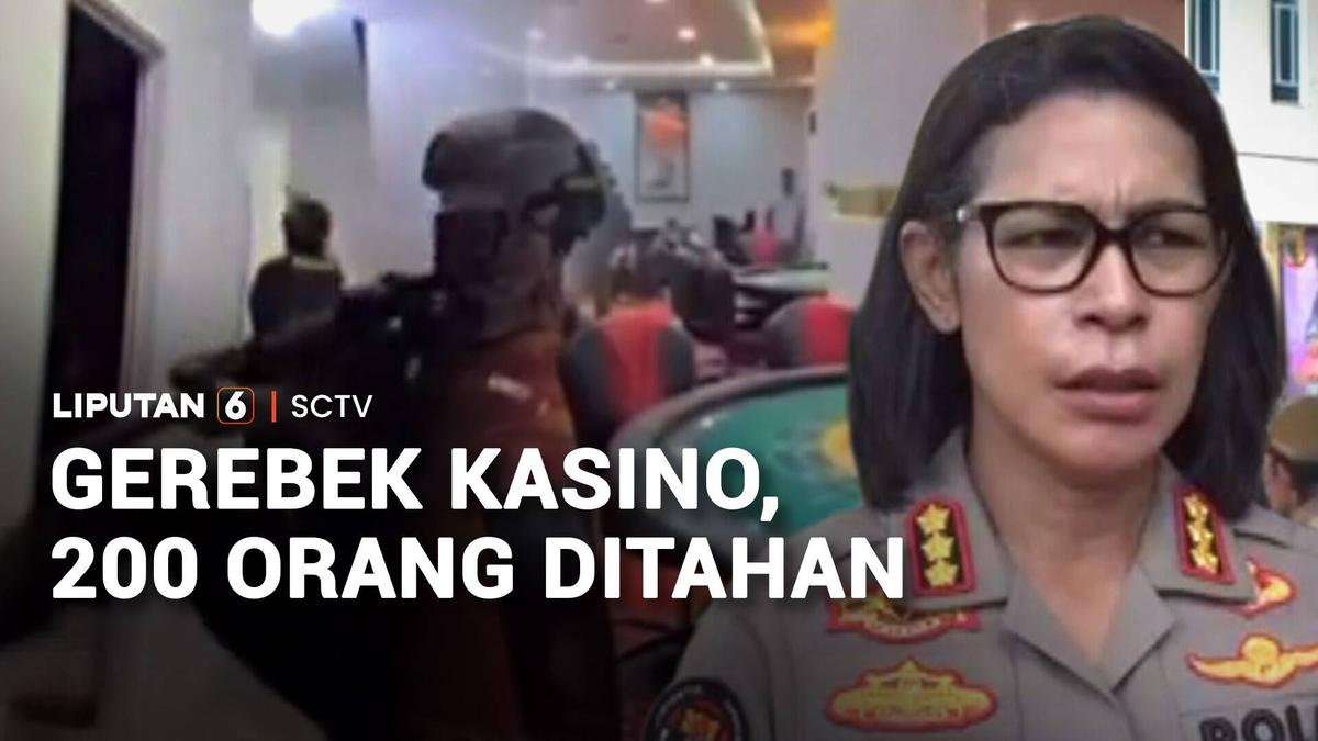 Penggerebekan Kasino di Batam: 200 Orang Ditangkap
