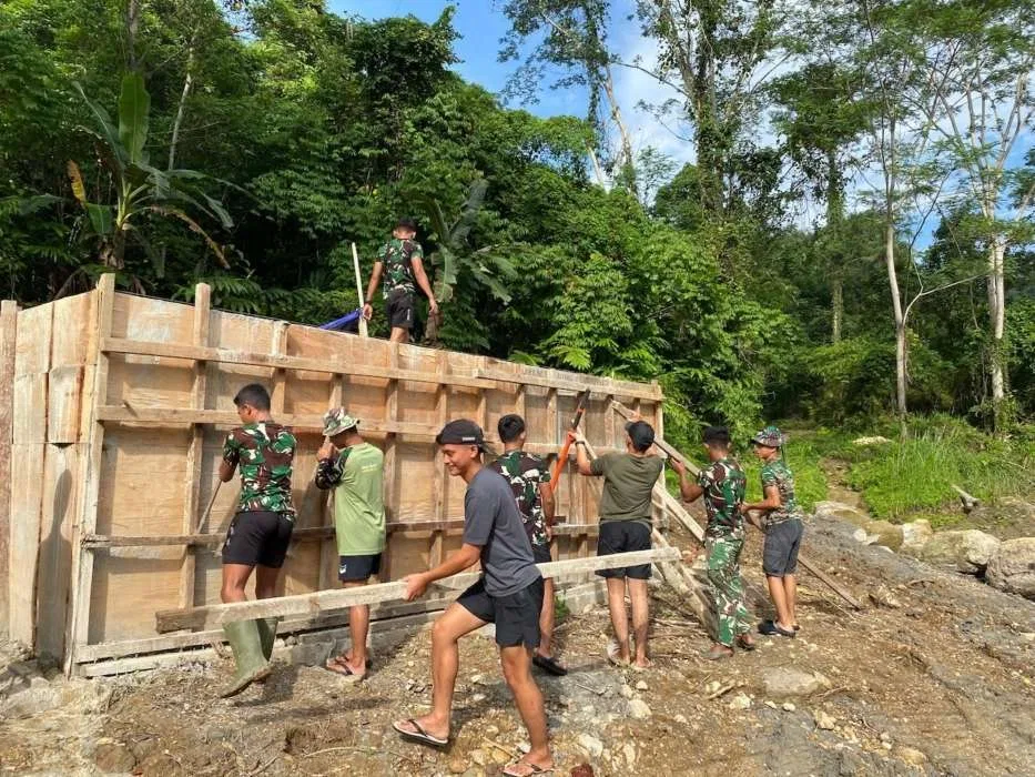 Pembangunan Jembatan Modular di Lolomoyo, Gunungsitoli