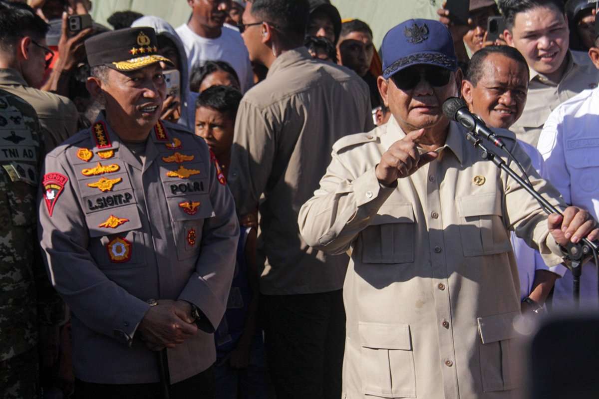 Permintaan Presiden Prabowo Terkait Penanganan Gempa Flores