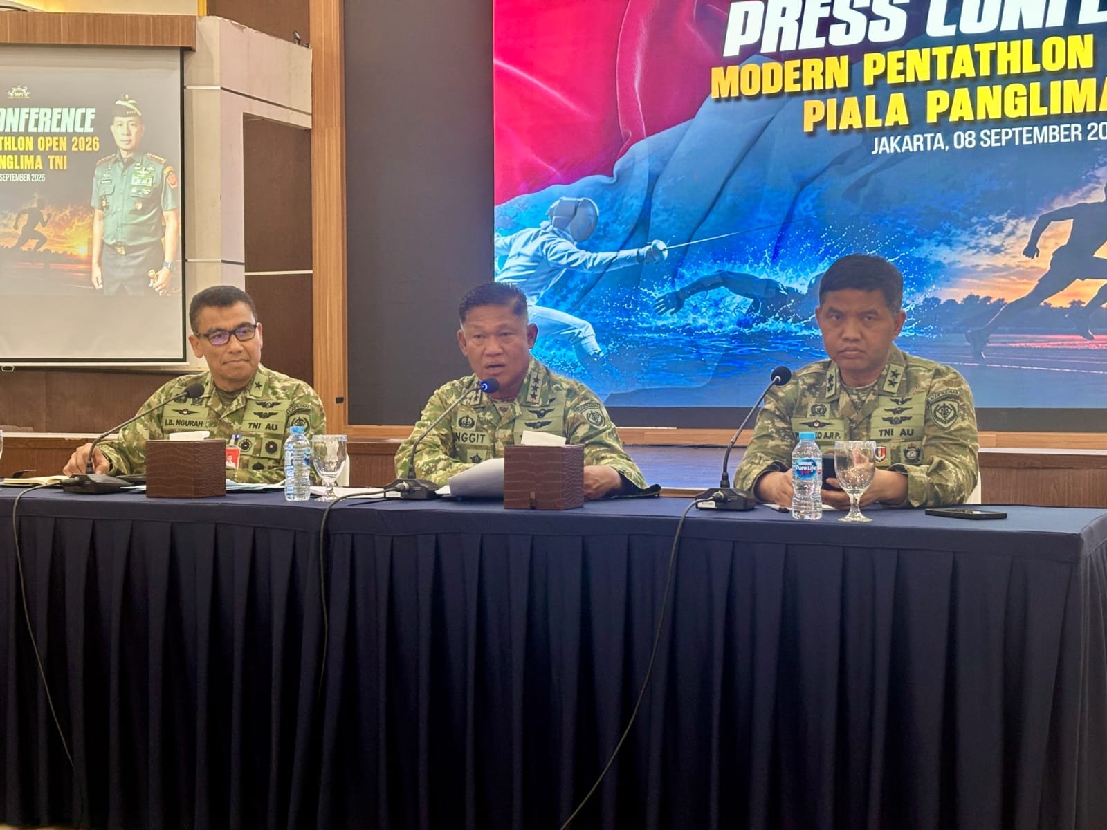 Pencarian Atlet Muda dalam Kejuaraan Modern Pentathlon Piala Panglima TNI Pencarian Atlet Muda dalam Kejuaraan Modern Pentathlon Piala Panglima TNI