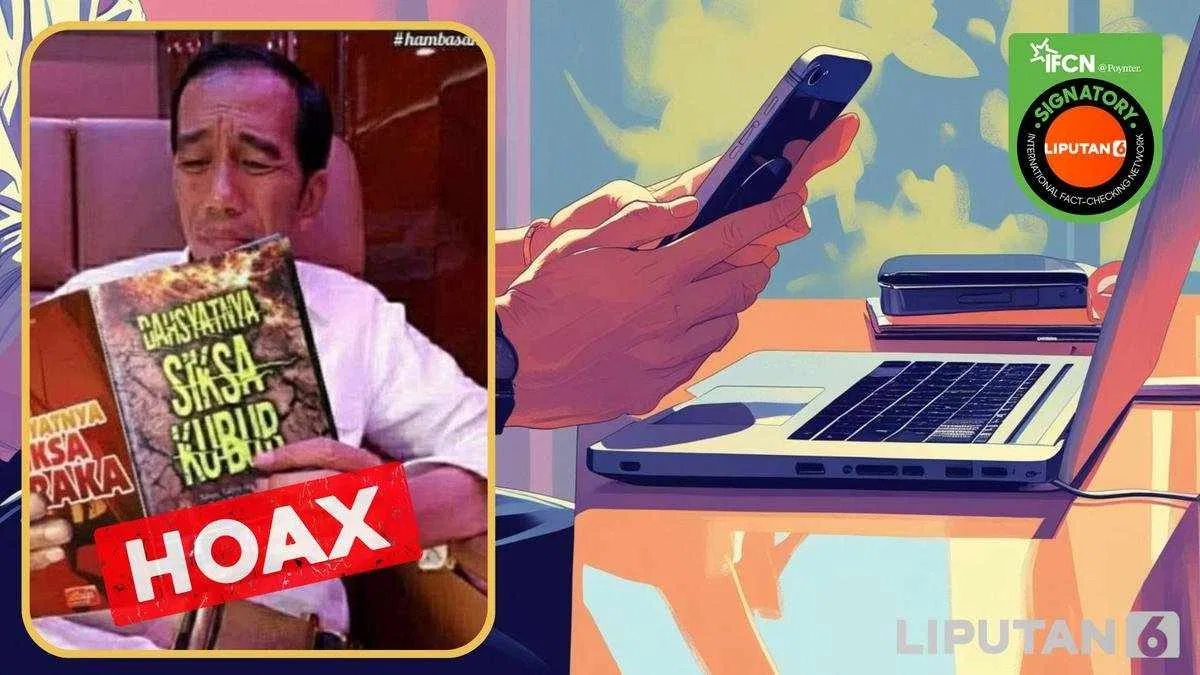 Menggali Kebenaran di Balik Foto Hoaks Jokowi Membaca Buku