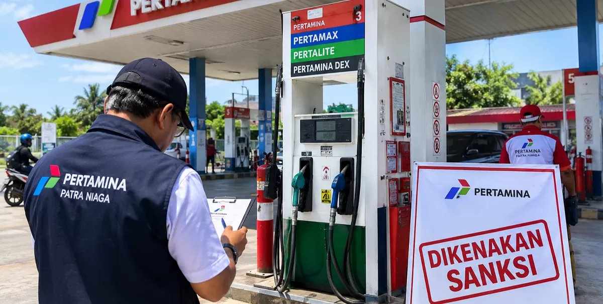 Sanksi Terhadap SPBU di Bali, NTB, dan NTT