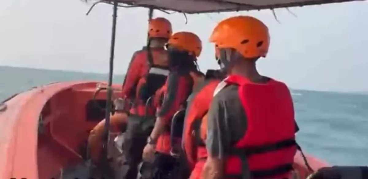 Pencarian Lima Jurnalis Hilang di Selat Sunda