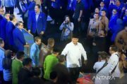 Momen Bersejarah Prabowo dan Gibran di HUT ke-25 Partai Demokrat