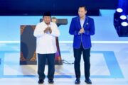 Ucapan Terima Kasih Prabowo di HUT Partai Demokrat
