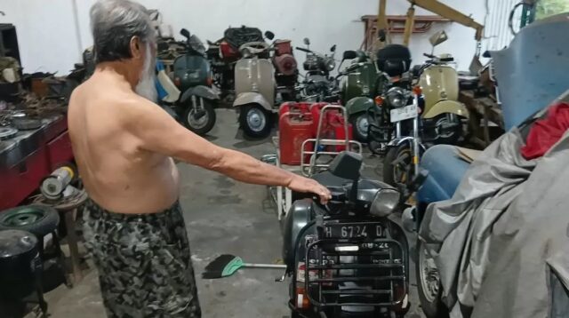 Mengungkap Cinta dan Kenangan Joseph Joko Moeljono Terhadap Vespa