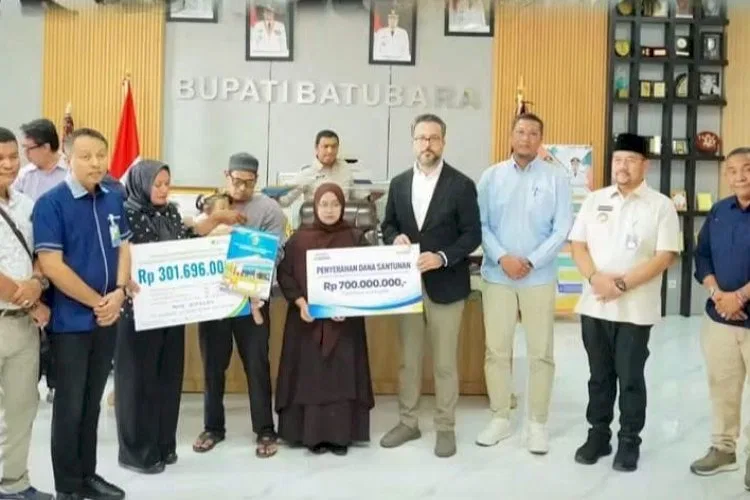 Bantuan Untuk Keluarga Korban Kebakaran PT Evyap