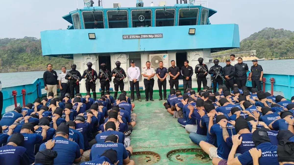 Pemindahan 123 Warga Binaan: Optimalisasi dan Keamanan di Nusakambangan