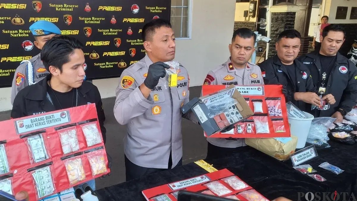 Kasus Narkoba: Polres Cimahi Ungkap Jaringan Besar dengan Nilai Barang Bukti Mencapai Miliaran