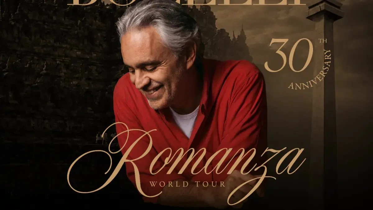 Perayaan 30 Tahun Album Romanza Andrea Bocelli di Indonesia