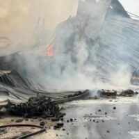 Kebakaran Pabrik Lampu di Batuceper: Terbakar Selama 9 Jam Karena Sulitnya Akses Air