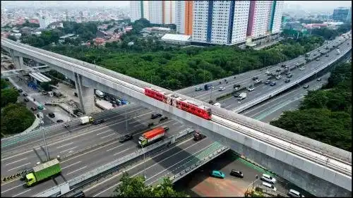 Peresmian LRT Kelapa Gading-Manggarai Dinantikan