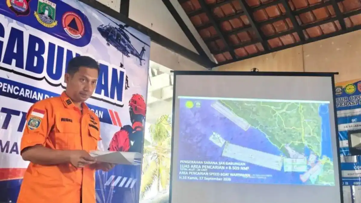 Perluasan Wilayah Pencarian Jurnalis di Selat Sunda