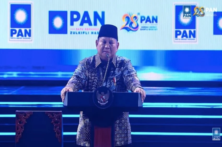 Merayakan Perjuangan: Prabowo Hadiri HUT ke-28 PAN