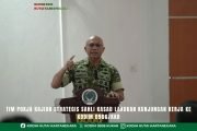 Tim Pokja Kajian Strategis Sahli Kasad Lakukan Kunjungan Kerja ke Kodim 0906/Kkr