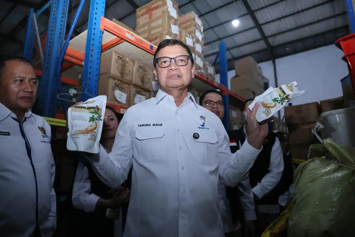BPOM Ungkap Penyimpanan 287 Produk Obat dan Kosmetik Ilegal di Tangerang