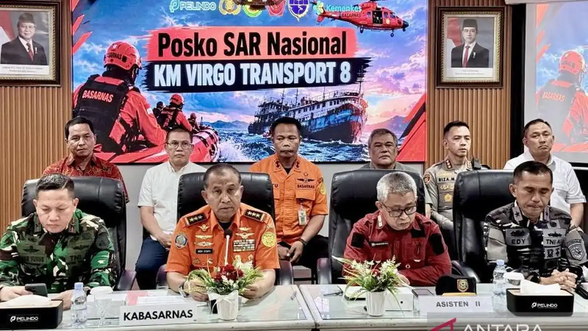 Hari ke-21 Operasi SAR KM Virgo Transport 8, Pencarian 55 Korban Diperluas