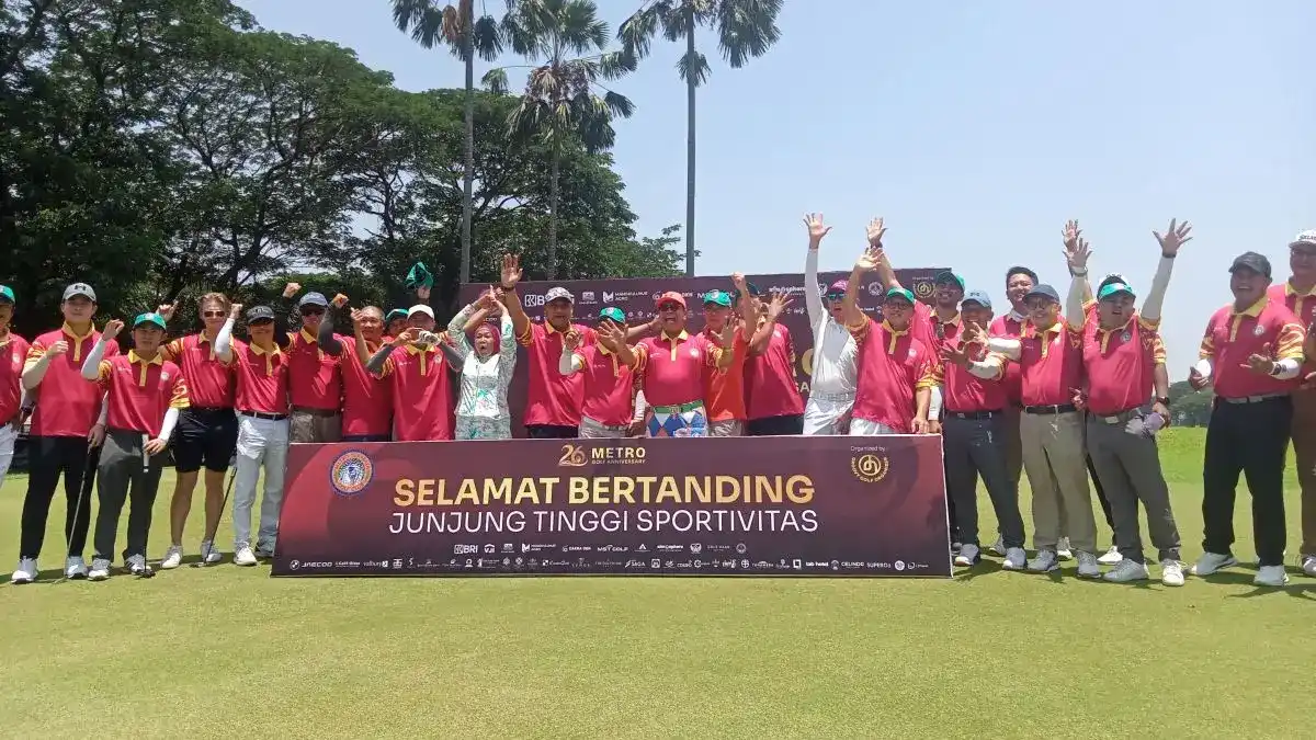 Metro Golf Club Surabaya Rayakan Usia 26 Tahun dengan Turnamen Berstandar PGA