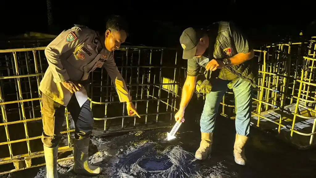 Pemilik Penampungan Minyak Ilegal di Musi Banyuasin Ditahan Polisi Usai Kebakaran