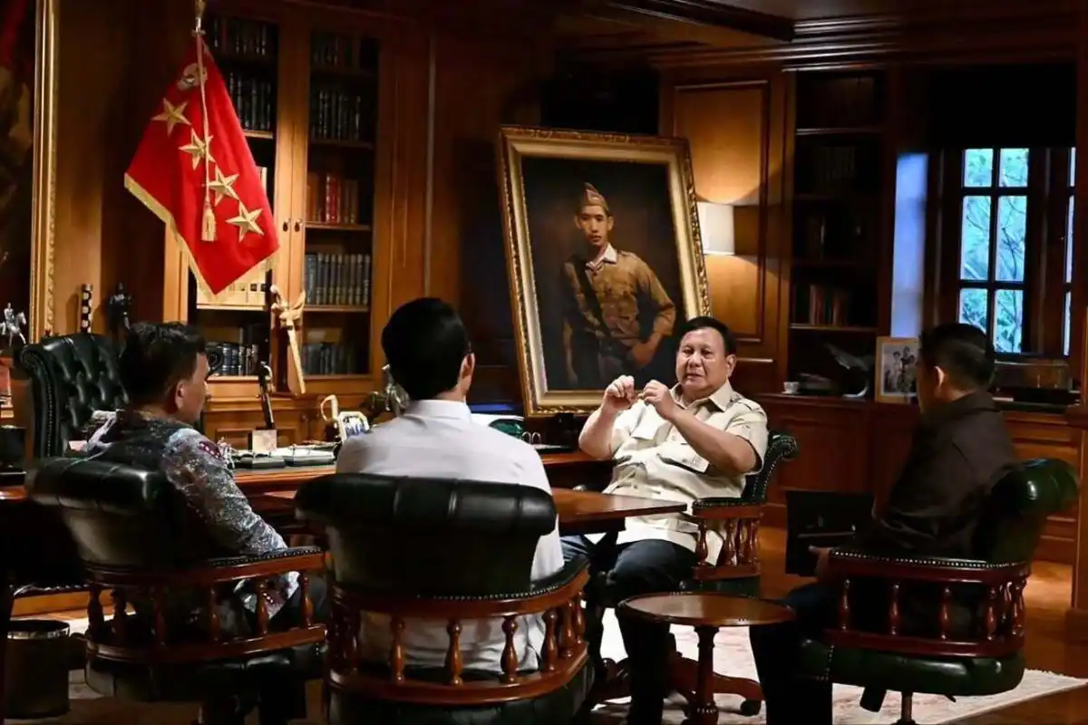 Prabowo Bahas Penguatan Komunikasi Pemerintah bersama Pimpinan Bakom