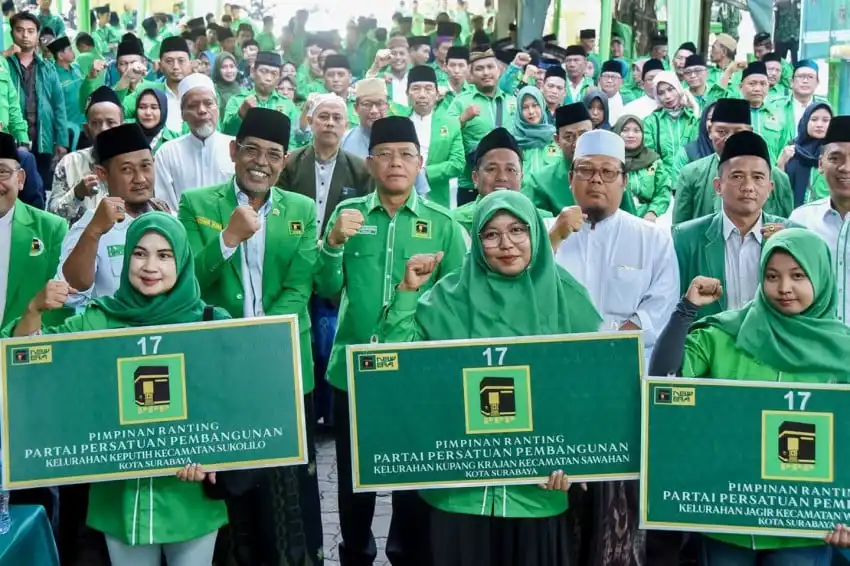 Mardiono Bidik Satu Fraksi PPP di DPRD Surabaya pada Pemilu 2029