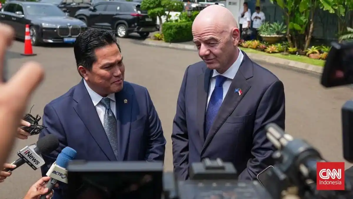 Pertemuan Prabowo dan Gianni Infantino Bahas Perkembangan Sepak Bola ASEAN