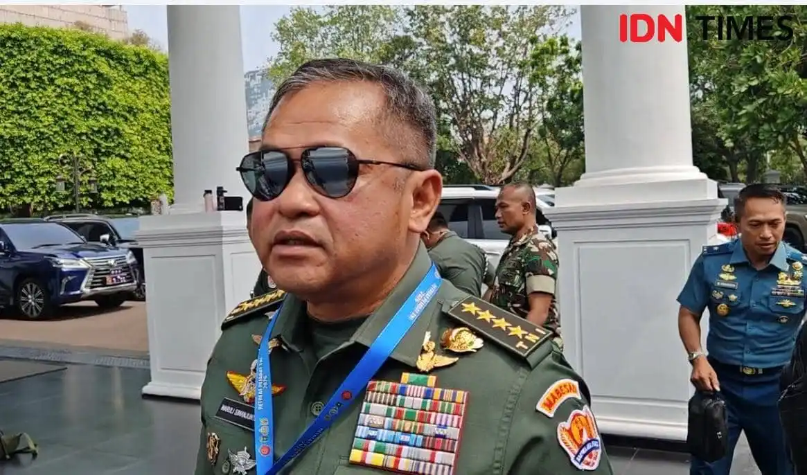 KSAD Janji Tindak Tegas Dugaan Rumah Anggota TNI Jadi Markas Judi Online