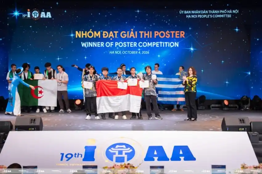 Lima Pelajar Indonesia Raih Lima Penghargaan pada IOAA 2026