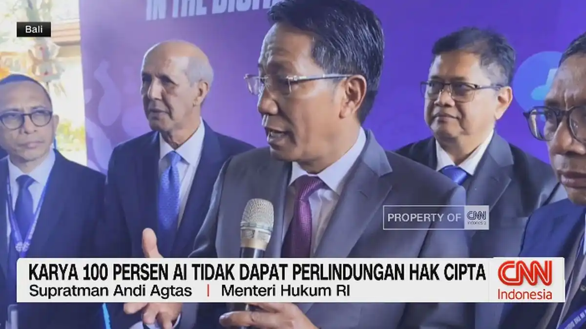 Karya yang Sepenuhnya Dibuat AI Tidak Diakui dalam Perlindungan Hak Cipta
