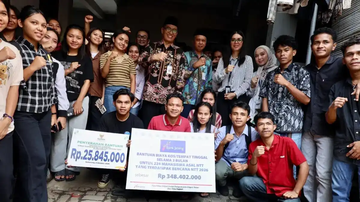 Bantuan Biaya Kos bagi 224 Mahasiswa NTT Terdampak Gempa Bantuan Biaya Kos bagi 224 Mahasiswa NTT Terdampak Gempa