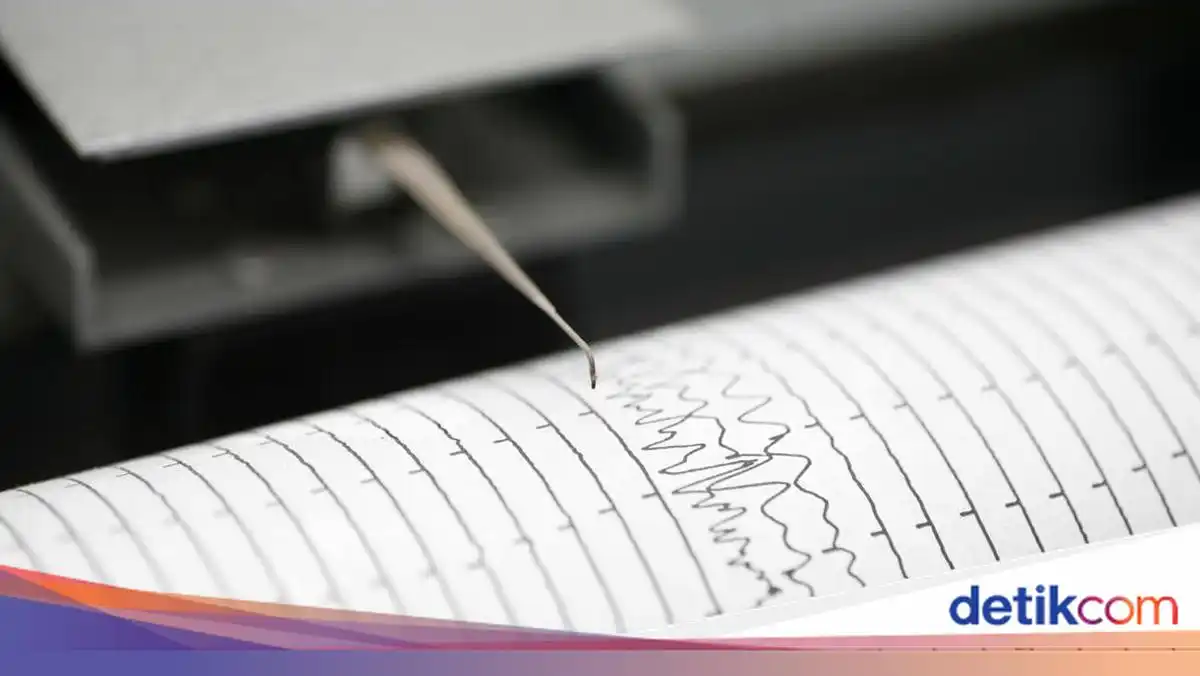 Gempa Magnitudo 4,4 Berpusat di Laut Guncang Pacitan