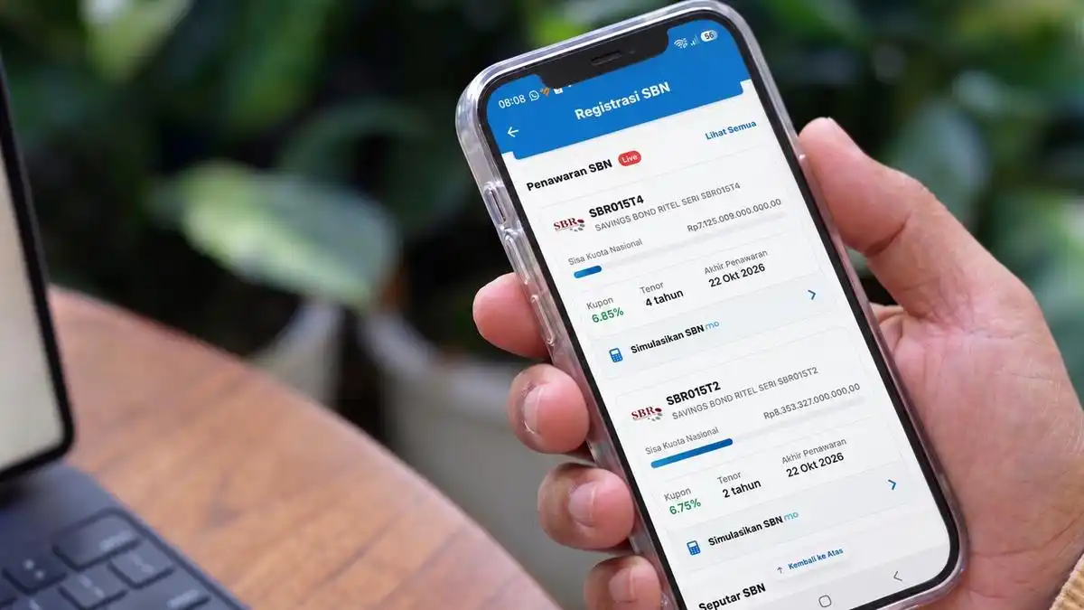 BRI Buka Pemesanan SBR015 dengan Kupon Mulai 6,75 Persen