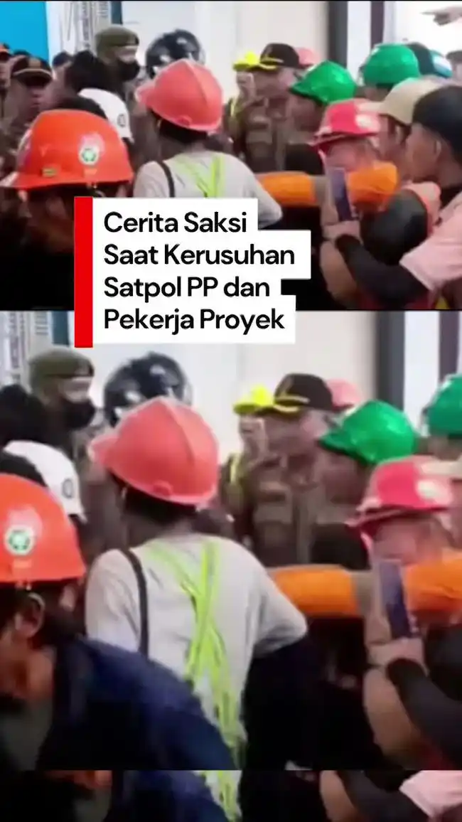 Kesaksian Pedagang Mengungkap Kerusuhan Saat Penertiban di Jakarta Selatan