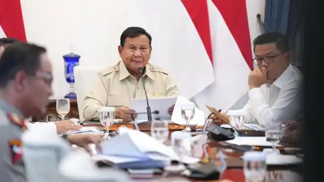 Prabowo Soroti Penanganan Karhutla di Enam Provinsi, Luas Terbakar Tersisa 639 Hektare